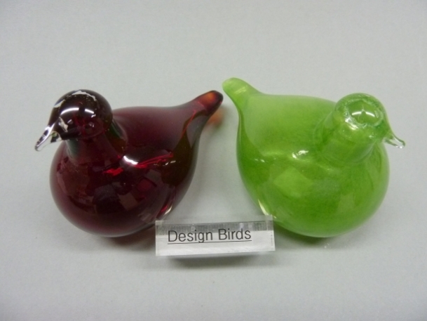 Tern red and green | Chlas Atelier