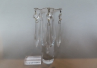 thumb Antieke bobeche van dun glas langwerpige pegels thumb | Chlas Atelier
