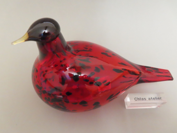 Robijnvogel cranberry | Chlas Atelier