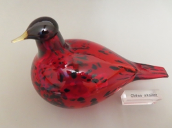 Robijnvogel cranberry | Chlas Atelier