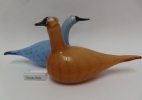 thumb Grebe - Uikku orange and blue thumb | Chlas Atelier