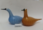 thumb Grebe - Uikku orange and blue thumb | Chlas Atelier