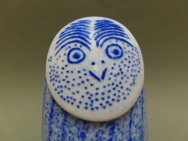 Rospuutto Uil blauw | Chlas Atelier