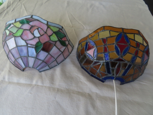 Tiffany wandlamper  ( hand gemaakt )  | Chlas Atelier