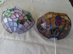 Tiffany wandlamper  ( hand gemaakt )  | Chlas Atelier
