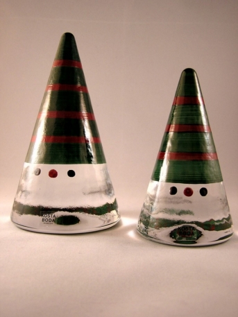 Santa Tomte groen rode streep groot | Chlas Atelier
