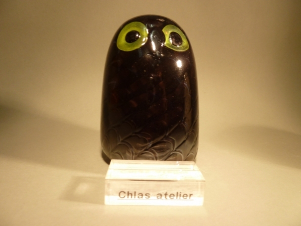 Kerk Uil baby zwart | Chlas Atelier